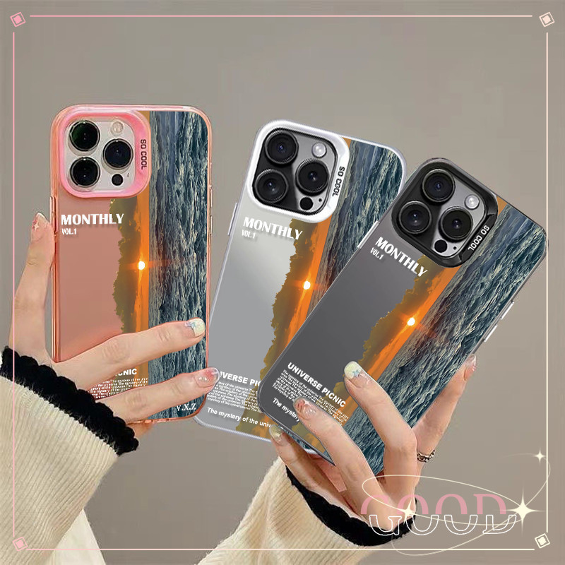 GOOD ส่งจากไทย สีดำหรูหราซิลิโคนแข็งกรณีโทรศัพท์ โบว์สีชมพู IPhone16 13 12 7Plus 14 15 11 Pro MAX X XR XS/XSMAX คลื่น