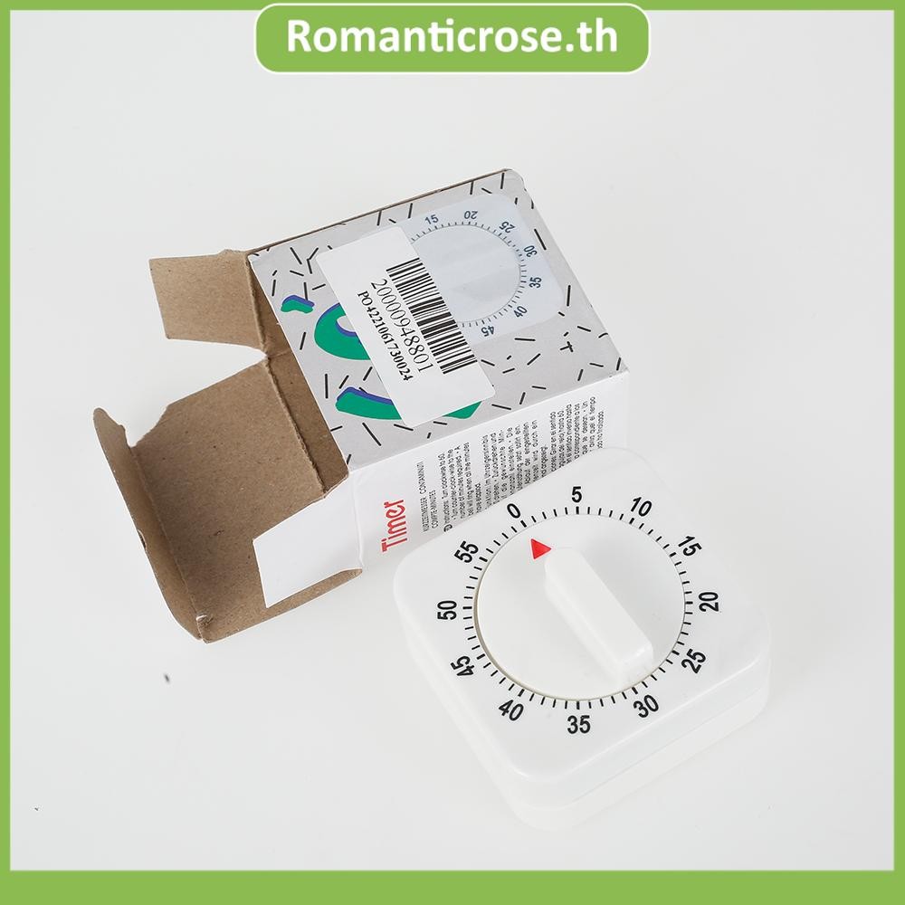 Wind Up Mechanical Alarm Timer 60 นาที นาฬิกานับถอยหลังและจับเวลา SHOPSKC7039
