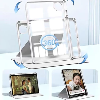 เคส Redmi Pad SE 8.7นิ้ว สำหรับ เรดมี่ แพด เอสอี 8.7นิ้ว พร้อมถาดใส่ปากกา Triple fold+360° rotation รูปแบบการ์ตูน เคสแท็บเล็ต Redmi