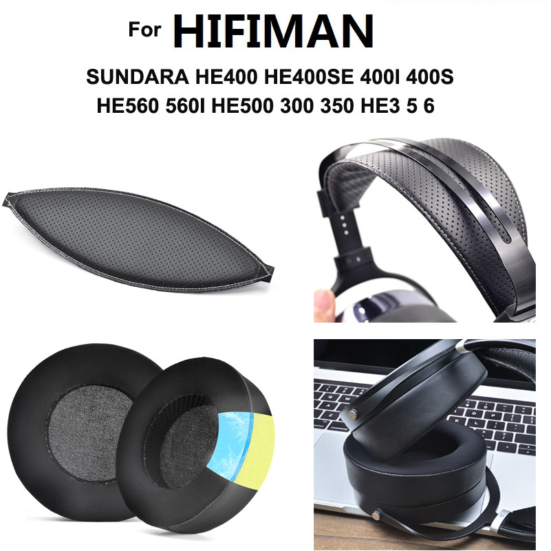 เจลทําความเย็นแผ่นรองหูฟังสําหรับ Hifiman SUNDARA HE400 HE400SE 400I 400S HE560 560I HE500 300 350 H