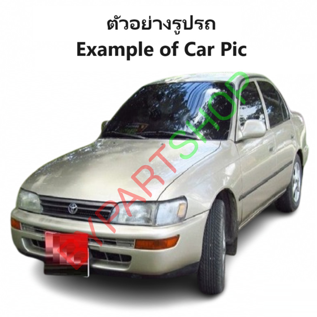 หม้อน้ำ TOYOTA COROLLA(โคโรล่า) EE/AE100-101-102-110-111-112 หนาพิเศษ 26มิล ปี1992-2001 เกียรออโต้ (O.E.M ประกัน 6เดือน) ราคา ถูกที่สุด ดีลบีเคเค แกลเลอรีภาพที่ 5