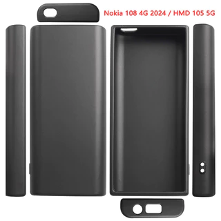 ปลอกสําหรับ Nokia 108 4G 2024 TA-1673 HMD 105 4G พร้อมนาโนป้องกันการระเบิด Screem ป้องกันฟิล์มนุ่ม (ไม่รวมโทรศัพท์)