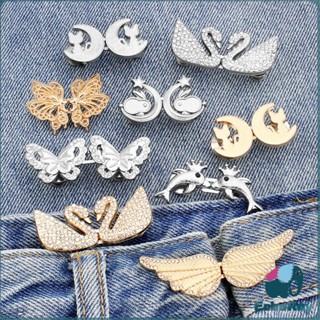 E.R ตะขอปรับเอวกางเกง ปรับระดับเอวช่วยให้กางเกงกระชับ แบบหมุ…