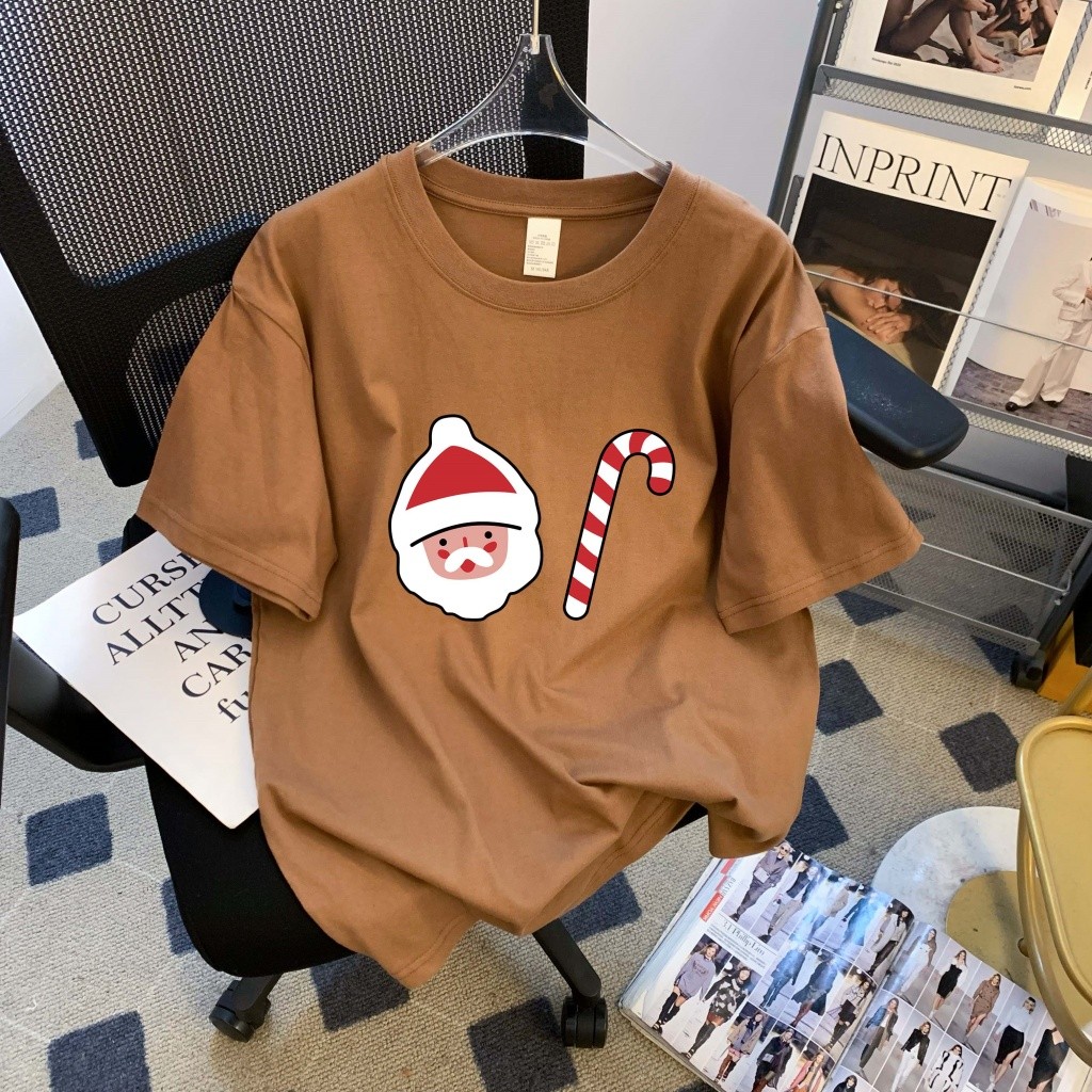 (จัดส่งตลอด 24 ชั่วโมง)Woo Right เสื้อสีเเดง ส่งจากไทย เสื้อ เมอรี่คริสมาส merry chirtmas ล่าสุด เสื้อคู่แฟน
