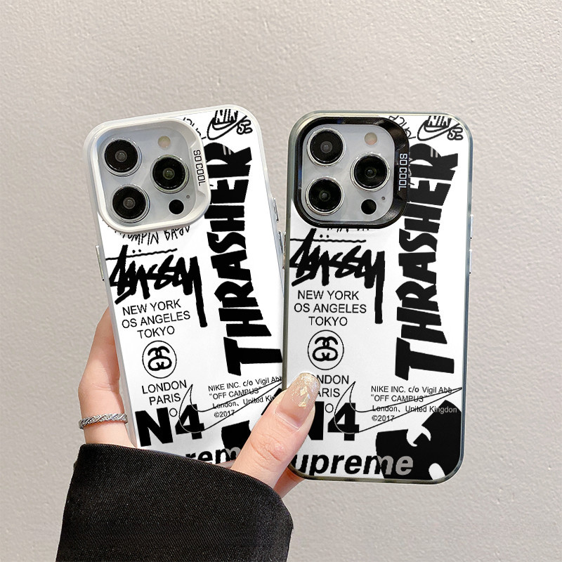 เคส Apple ที่รองรับ เคสเคส iPhone16 PRO MAX 15 PRO MAX 14 PRO MAX 13 PRO MAX โปร่งใสและป้องกันการตก 7PLUS-MSCY143