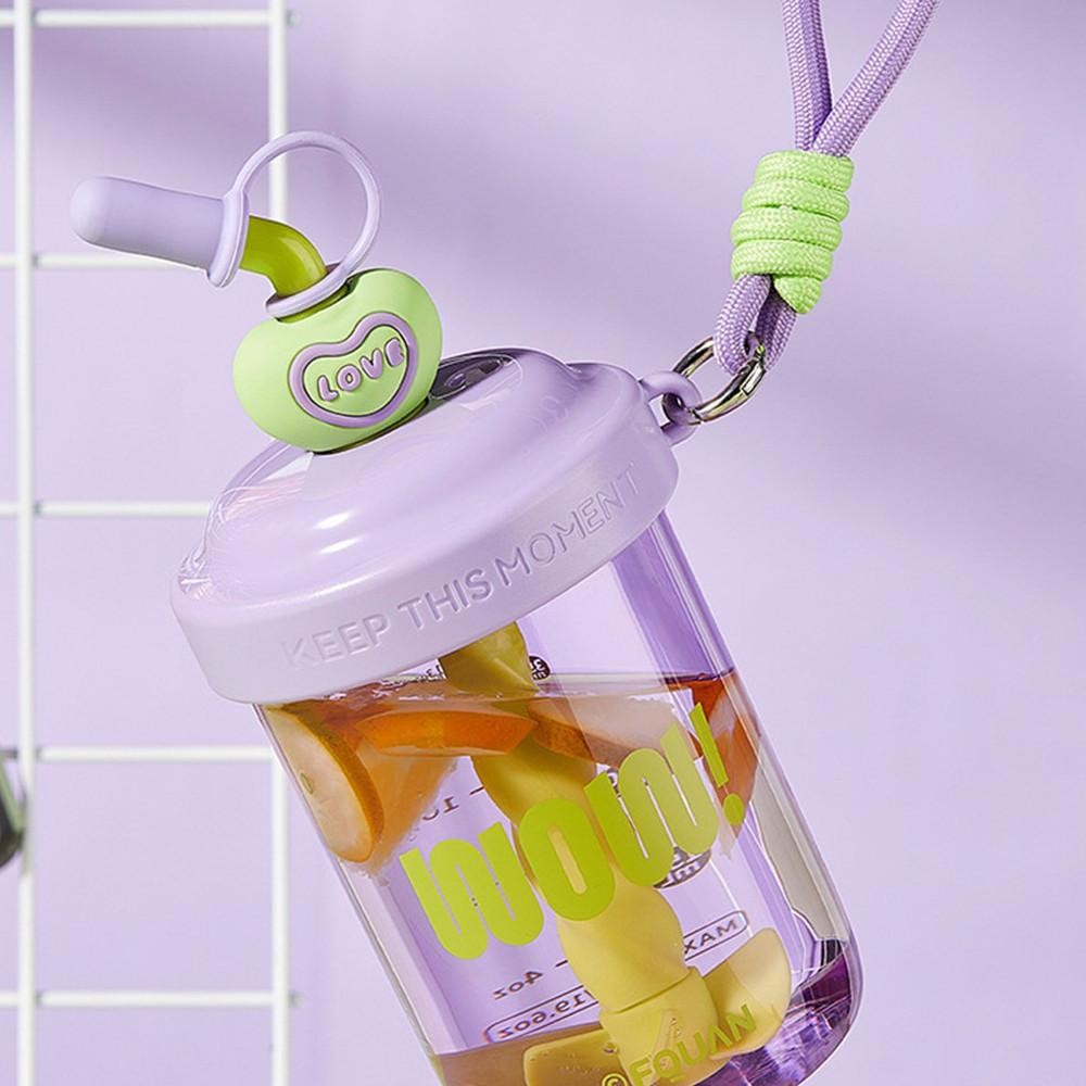 Pisuz Way Pcแก้วน้ำปั่นขนาดเล็ก น่ารักการ์ตูน กีฬากลางแจ้งน่ารักการ์ตูนออกแบบเฉพาะแก้วน้ําแบบพกพา - รูปที่ 6