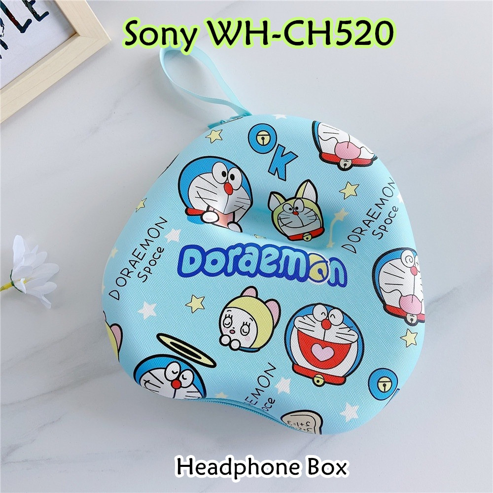 【Case Home】นําไปใช้กับ Sony WH-CH520 เคส Case เคสหูฟัง การ์ตูนง่าย ซิลิโคนนุ่ม เคส เคสหูฟัง