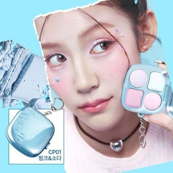 [OLIVE YOUNG] Fwee Pocket Cheek Palette 4 Colors