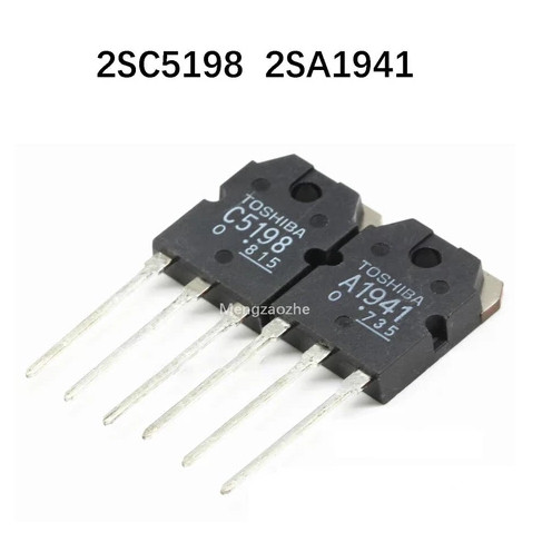 10pcs 2SA1941 2SC5198 A1941 C5198 TO-3P เครื่องขยายเสียงหลอด [การประกันคุณภาพ]