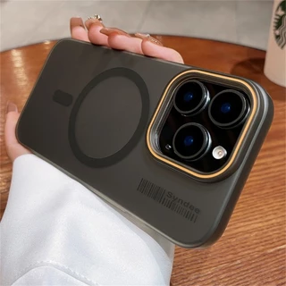 สําหรับ Realme 15 14 Pro Plus 14 Pro+ 15T GT 7T 7 Pro P3 Pro เคสโทรศัพท์แม่เหล็กเคลือบโปร่งแสงบางเฉียบกันกระแทกซิลิโคนแข็ง