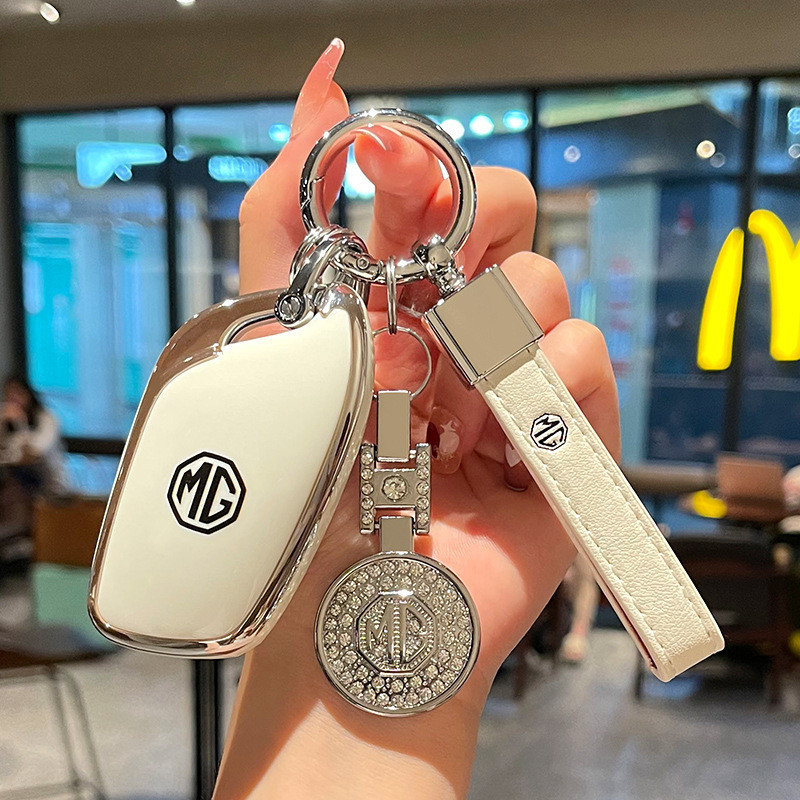 เคสกุญแจ MG6 ฝาครอบกุญแจรถ MG4 mg5 MG Zs hs ยานยนต์ เคสกุญแจรถยนต์ เคสกุญแจรีโมทรถยนต์