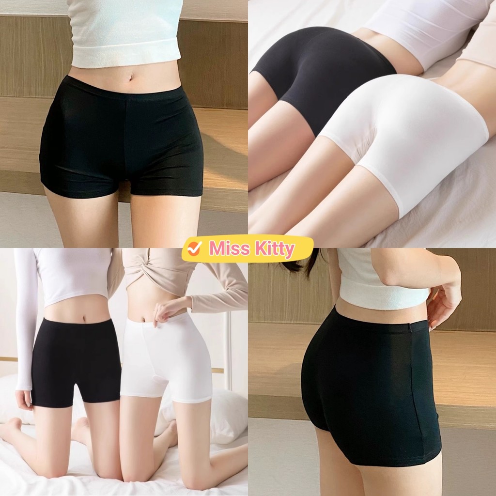 Miss Kitty❤️สุภาพสตรีสบาย ๆ กางเกงซับใน กางเกงสเตย์ สัมผัสนุ่มผ้านิ่มใส่สบาย “GK”