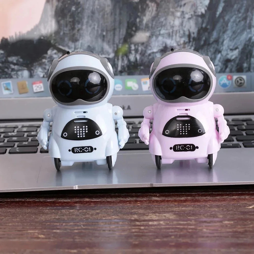 Emo Robot Mascota Inteligente Talking Interactive Voice Recognition บันทึกร้องเพลงเต้นรํา Telling Story มินิหุ่นยนต์ของเล่นเด็กของขวัญ - รูปที่ 5