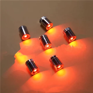 หลอดไฟ Led ขนาดเล็กหมุนปากกา Wick คริสตัลฐานอิเล็กทรอนิกส์ Luminous Handmade diy สวิตช์โรตารีElectroplating อุปกรณ์เสริม Light