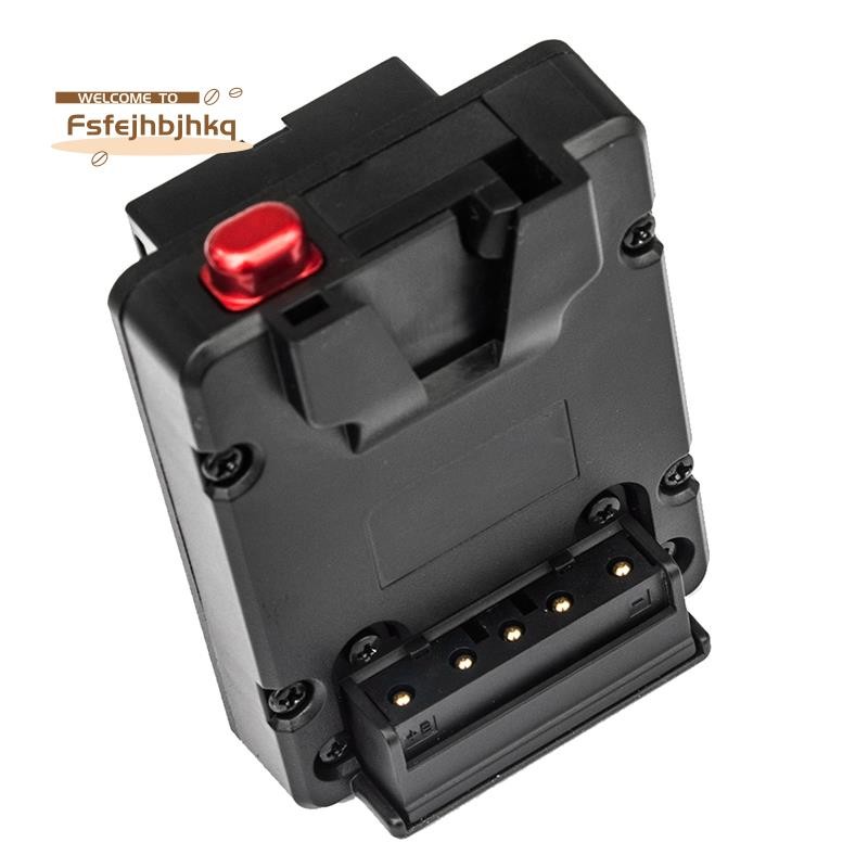 fsfejhbjhkqV Mount V-Lock แบตเตอรี่ NP-F F550 F570 F750 F970 Dummy แบตเตอรี่แปลงแผ่น D-Tap สําหรับ L