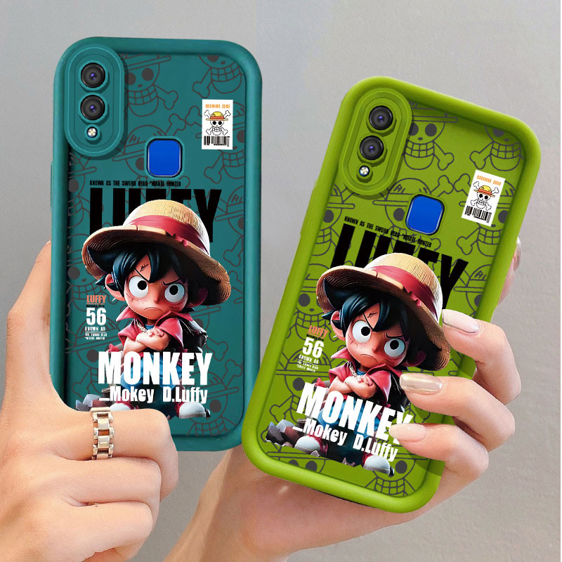 อินเทรนด์ sailing king Luffy สําหรับ VIVO 1901 1816 1935 1906 V2032 1817 V2042 1811 1940 1907 1920 V2027 1814 19938 1902 1815 1904 V30E 1820 กันกระแทก Angels Soft