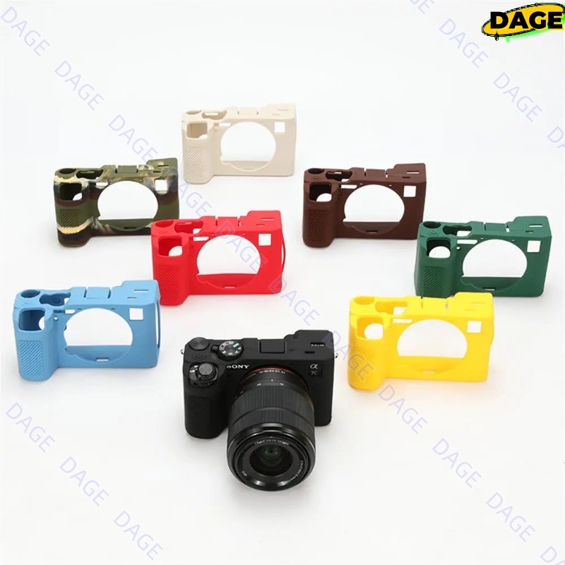 Cod A7CR เคสซิลิโคนอ่อนนุ่มสําหรับ Sony A7CR ILCE-7CR A7CR กล้องยางผิว DAGE