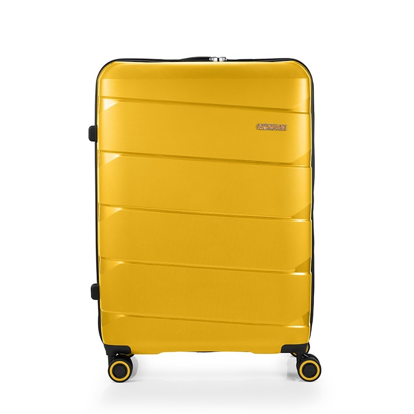 อเมริกัน ทัวร์ริสเตอร์ กระเป๋าเดินทาง ขนาด 28 นิ้ว สีเหลือง/เขียว/ม่วง รุ่น Air Move AMERICAN TOURIS