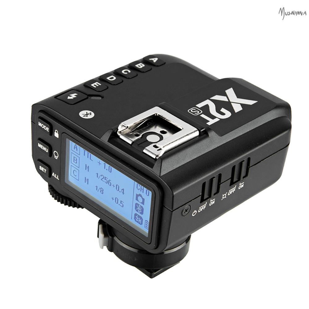 X2ts TTL แฟลชทริกเกอร์ไร้สาย 1/8000s HSS 2.4G เครื่องส่งสัญญาณทริกเกอร์ไร้สายสําหรับกล้องสําหรับ God
