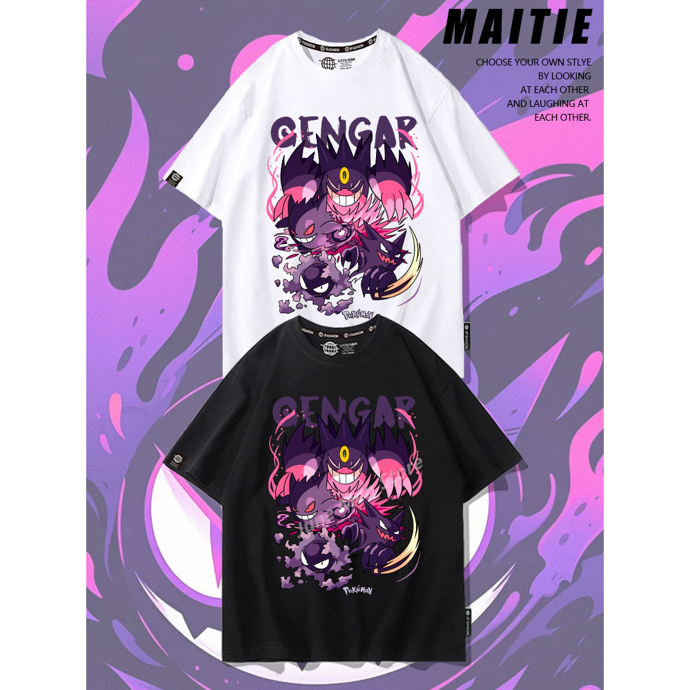 ใหม่ Pokemon Go เสื้อยืด Y2k Tees ผู้ชายแฟชั่นเด็กเสื้อยืด TOP Men Cotton