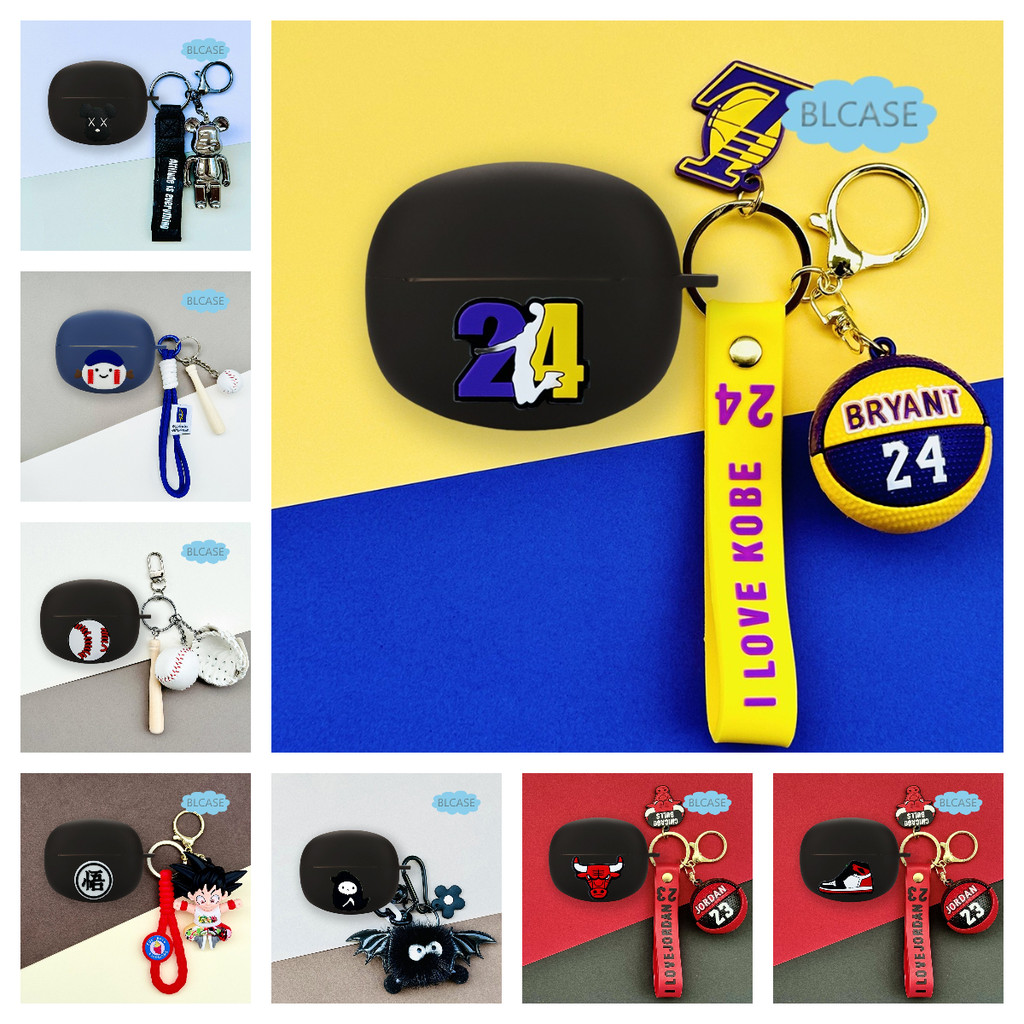 for 1More S20 Earphone Case Silicone Headphone Soft Shell Shockproof Protective Casing Cover Cartoon