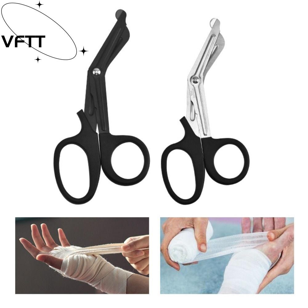 กรรไกรผ้าพันแผล VFTT, เย็บกรรไกรพยาบาล 18.5 ซม., ผ้ากอซ Trauma สแตนเลส