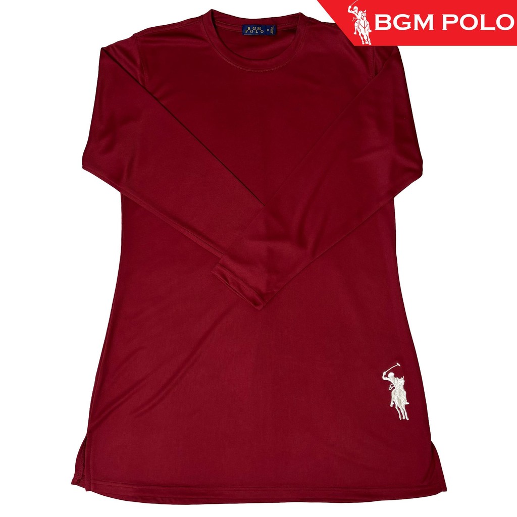 BGM POLO MELANGE MUSLIMAH เสื้อยืด-BP 100% มินิตาไก่ไมโครไฟเบอร์ 150gsm-LTMLM001ML-AF