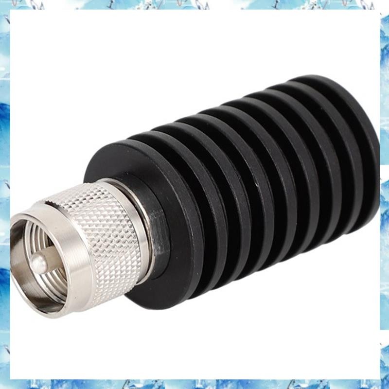 [ ] RF POWER 25W UHF ประเภท PL259 ขั้วต่อชาย 50 โอห์ม DC-1GHz Dummy Load Plug(25W)