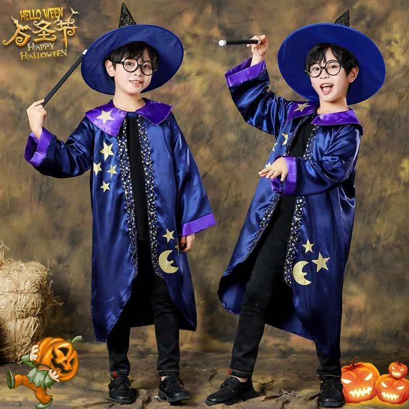 万圣节儿童服装 ปลอมเป็นลูกเป็นลูกผู้ชาย童幼儿园cos服风 Douban ชุดเครื่องแต่งกายเด็กฮาโลวีนคอสเพลย์เด็กชายและเด็กหญิง