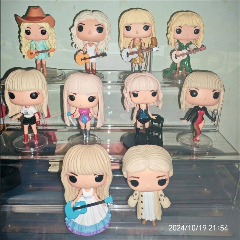 Taylor Swift ชื่อเสียงสีแดง 1989 Funko midnights woollore ป๊อปแอ็คชั่นฟิกเกอร์ fearless