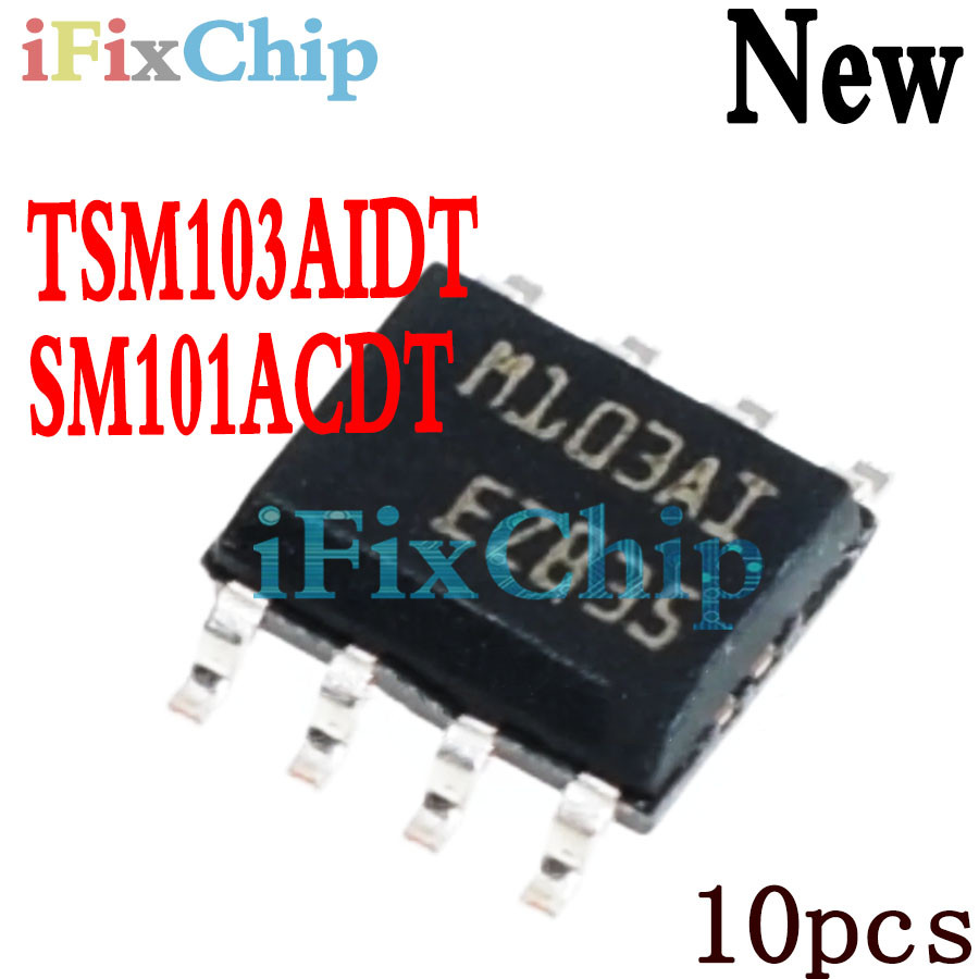 10pcs ยี่ห้อใหม่ TSM103AITT SOP-8 DAS001 TSM103 M103AI TSM103AID SM101ACDT M101AC