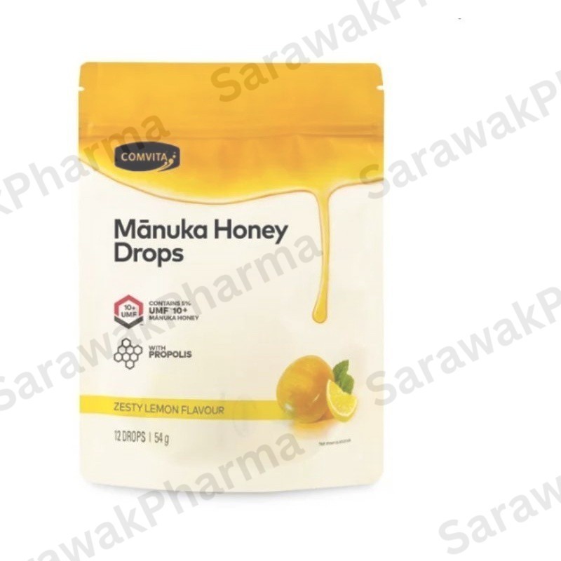 Comvita Manuka Honey Drops 12s Drops