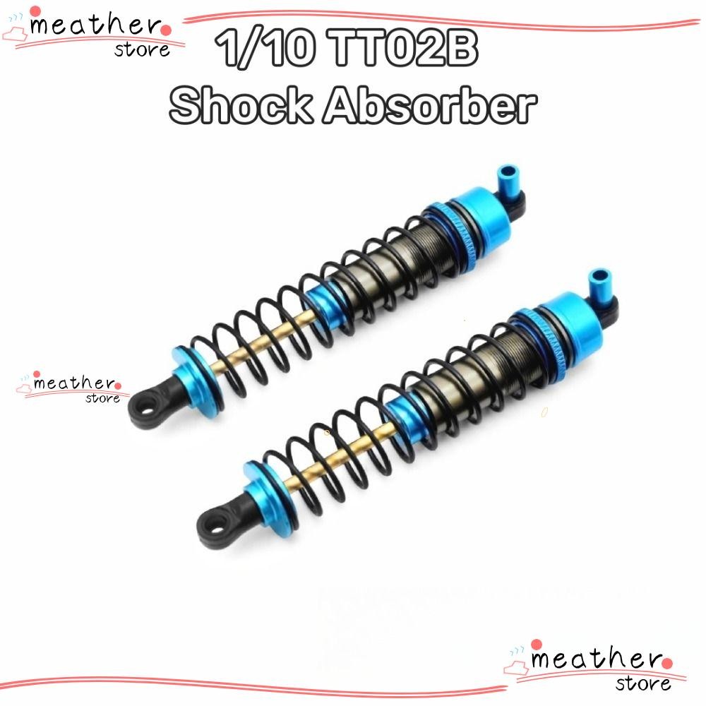 Meatherstore 2 ชิ้นโช้คอัพหน้า,โลหะ Tamiya โช๊คหลัง,แบบพกพาของเล่นรถอุปกรณ์เสริม 1/10 ไฟฟ้า RC รถอะไหล่อัพเกรดสําหรับ TT02B