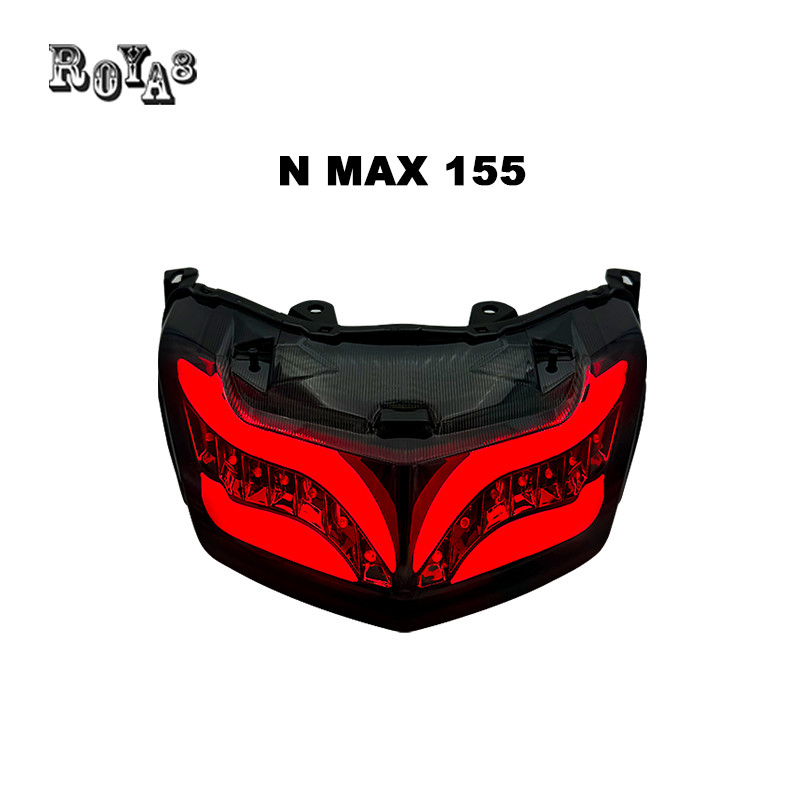 Roya8 ไฟท้ายแต่ง Yamaha N-MAX155  2016-2019 ปลั๊กตรงรุ่น จัดส่งในไทย