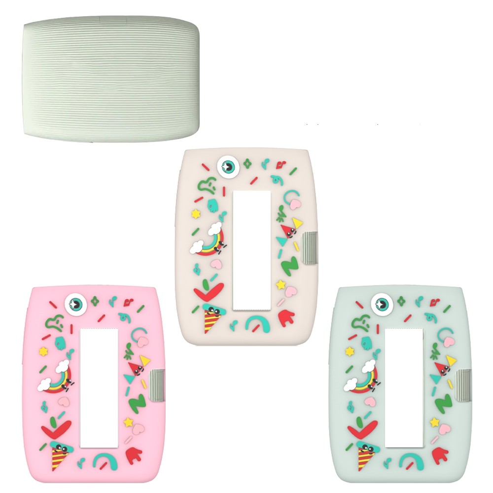 เคสซิลิโคนสําหรับเครื่องพิมพ์สมาร์ทโฟน Instax Mini Link 3, เครื่องพิมพ์ภาพถ่ายทันที Travel เคสป้องกัน, ปกอ่อนพร้อมคัตเอาท์ที่แม่นยํา