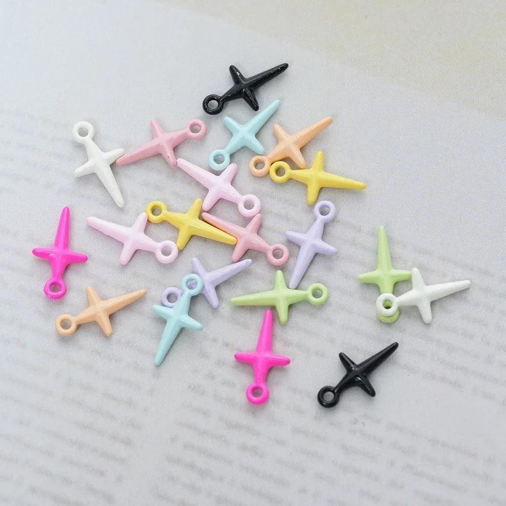 20pcs โลหะผสมโลหะหัวใจ Sun ดาบกริช Charms จี้สําหรับ DIY Punk Men Designer ต่างหูสร้อยคอเครื่องประดับทํา