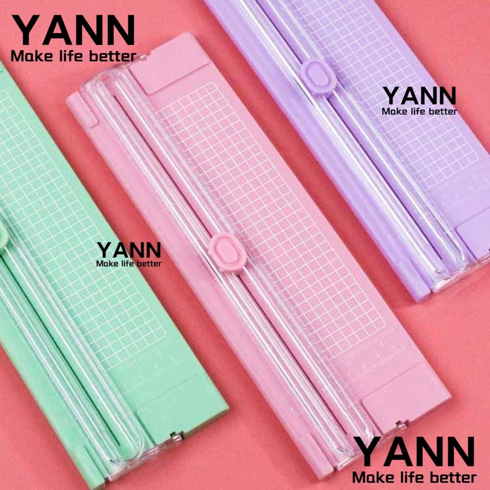 Yann1 ตัดภาพ|ตัดกระดาษสํานักงาน Supplie สองทาง| สมุดภาพ ที่กันจอนกระดาษแบบพกพาขนาดเล็ก