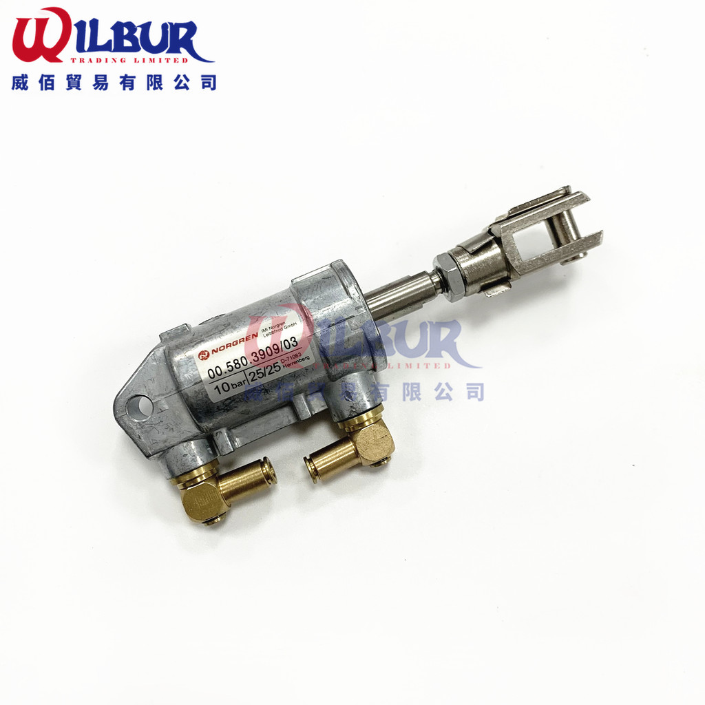 1 ชิ้น Heidelberg นิวเมติกกระบอก 00.580.3909 PM74 SM74 SX74 CD74 XL75 การพิมพ์เครื่องอะไหล่ 00.580.9