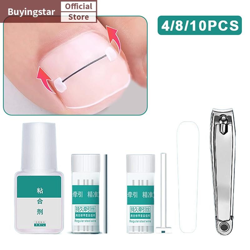 ZCX คุด Toenail Corrector เครื่องมือ Pedicure Recovered Toe Nail Treatment คุด Toenail Straightening คลิปรั้ง VO