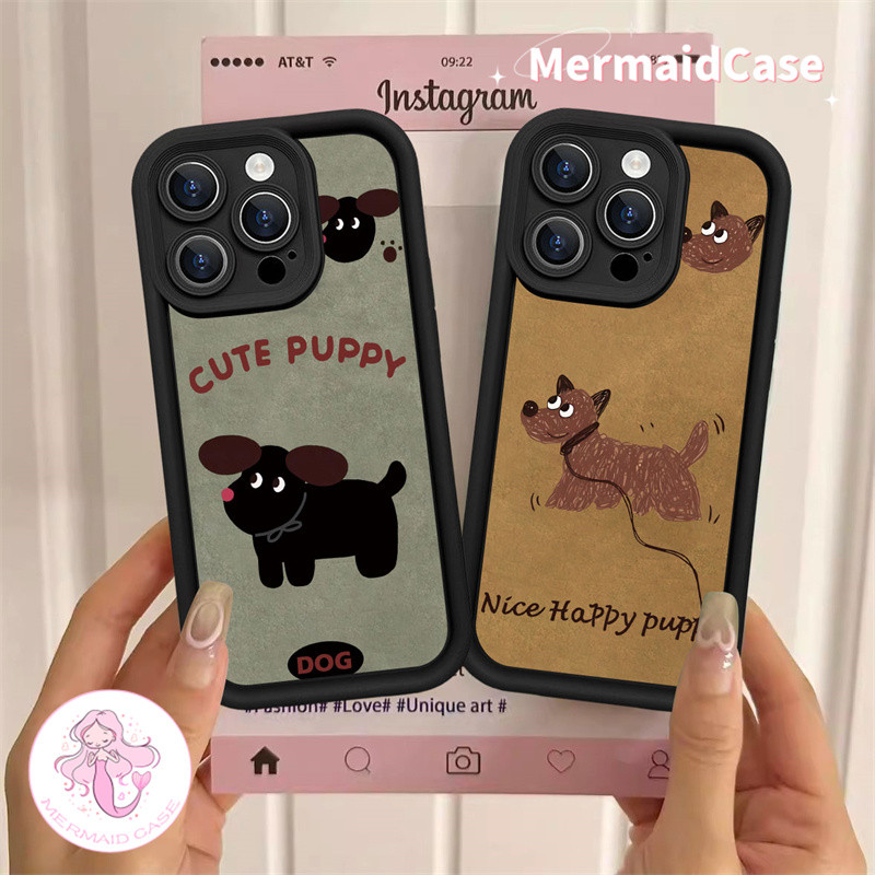 Happy Sausage Dog Casing for Infinix Hot 30i 40i 20 Play Smart8 Tecno Spark 20C 20 Hot 10 Lite Prote