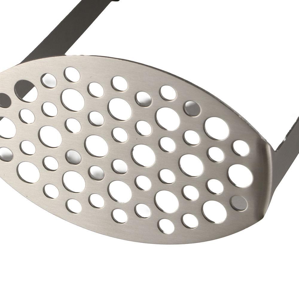 QUILLAN Potato Masher, สแตนเลสความแข็งสูงมันฝรั่ง Crusher, แบบพกพามือถือพลาสติกกันลื่น Handle Manual Potato Smasher ผัก ราคา ถูกที่สุด ดีลบีเคเค แกลเลอรีภาพที่ 7