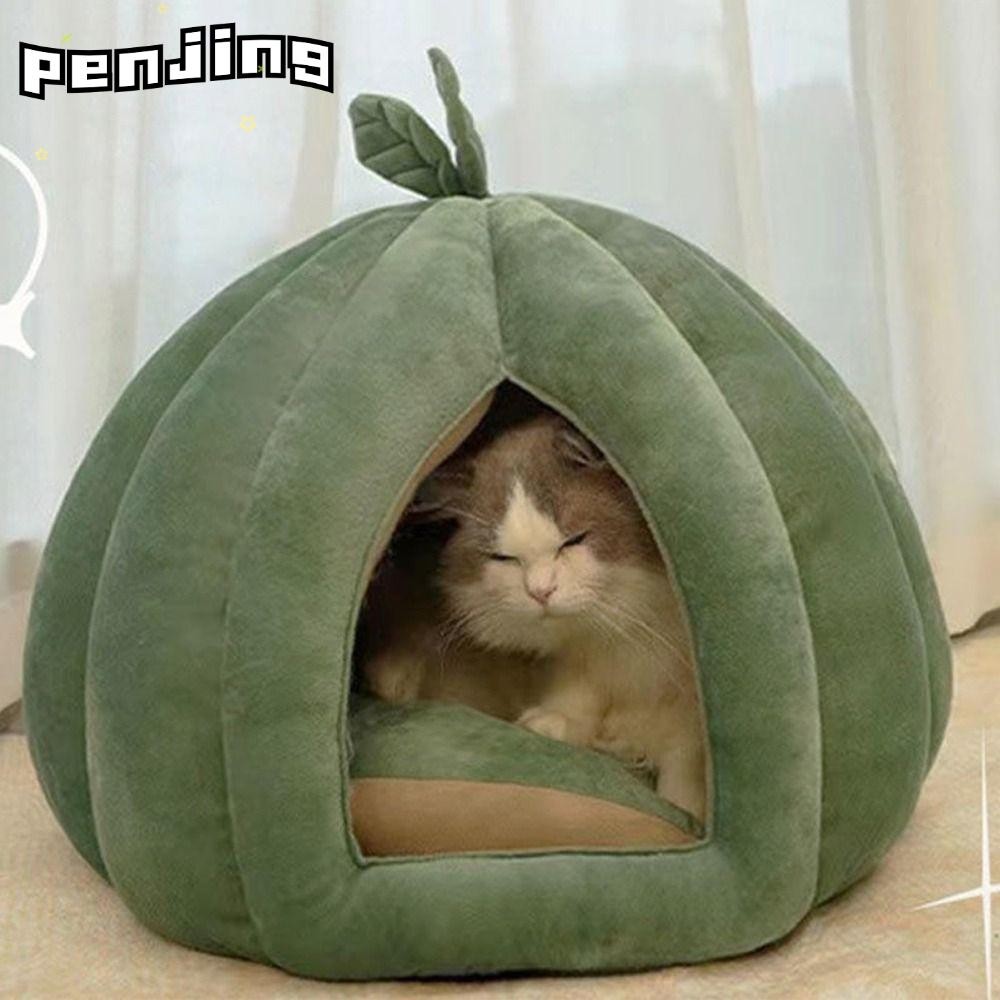 Penjing บ้านสัตว์เลี้ยง, Flannel Winter Warm Cat Nest, Universal Four Seasons ลูกแมวลูกสุนัขอุปกรณ์สัตว์เลี้ยงลูกสุนัข Nest