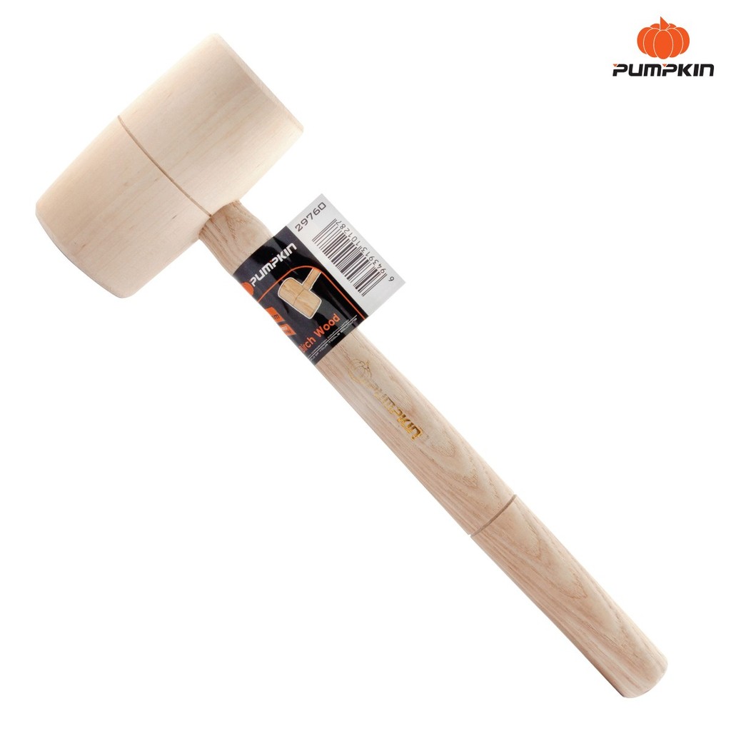 PUMPKIN ค้อนไม้เบิร์ช ค้อนไม้ขนาด 60มม. Wood Hammer/29760