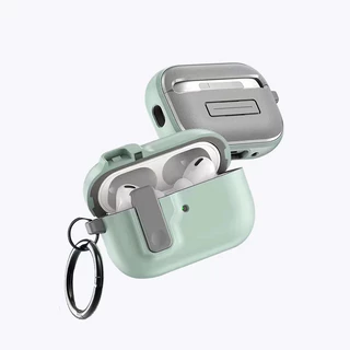 เคสล็อคอัตโนมัติสําหรับ for airPods 4 เคส 3 Pro 2 เคสใหม่ฝาครอบป้องกันสําหรับ for airPods4 เคสพร้อมพวงกุญแจ
