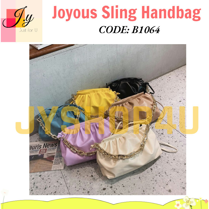 (JYSHOP4U) Joyous Sling Handbag กระเป๋าสะพายสตรี Travel Girl B1064 女士单肩包