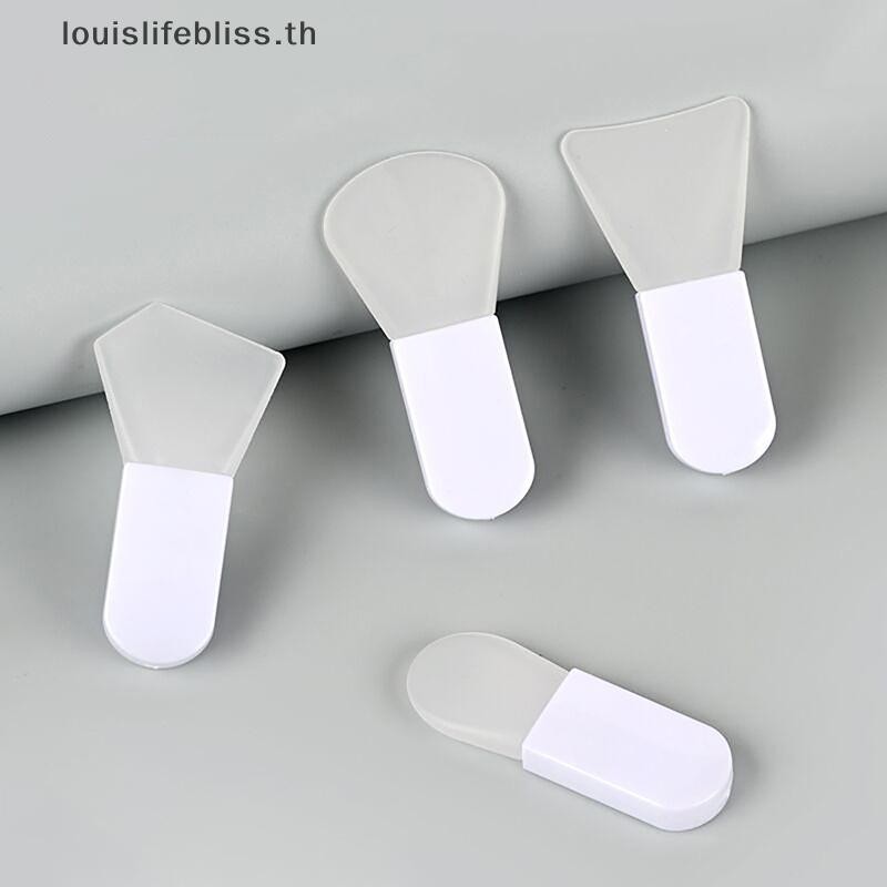 Louislifebliss Mini ซิลิโคนหน้ากากแปรงแต่งหน้าครีมหน้าเครื่องมือแบบพกพาเจลผสม Smear อุปกรณ์ Make Up เครื่องมือเครื่องสําอางใหม่