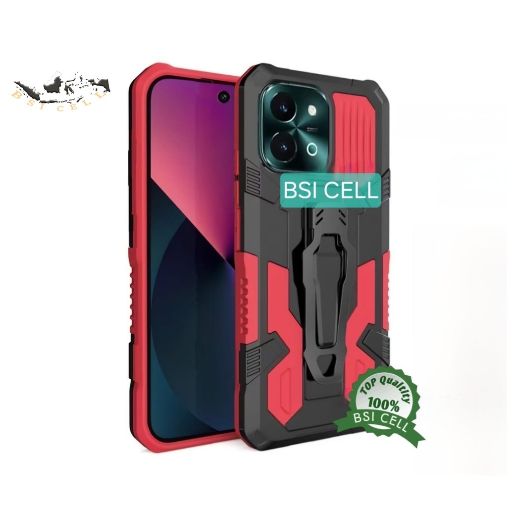 VIVO Y28 V2352 ขาตั้งด้านหลัง KLIP HARD CASE HP ROBOT ฝาครอบใหม่