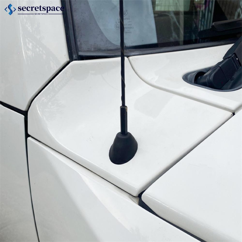 Secretspace 1 PC รถ Fender ฐานเสาอากาศ Bezel ยางติดตั้ง Fit สําหรับ Toyota FJ Cruiser 2007-2014 รถอุ