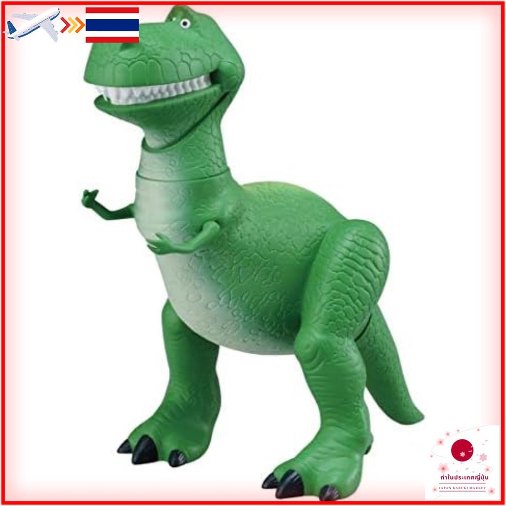 【ส่งตรงจากญี่ปุ่น】TAKARA TOMY Toy Story 4 ภาษาอังกฤษและภาษาญี่ปุ่น! Chatty Friends Rex อายุ 3 ปีขึ้นไป