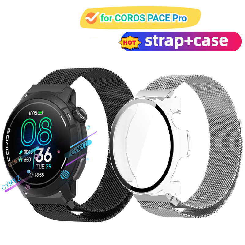 สาย COROS Pace Pro สายโลหะ สายสแตนเลส COROS Pace 3 สาย สายรัดข้อมือกีฬา COROS Pace Pro / Pace 3 case
